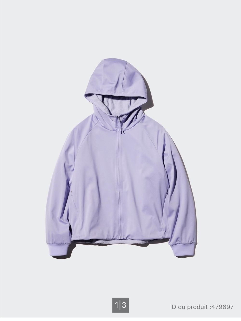 Lavender Hooded Jacket
